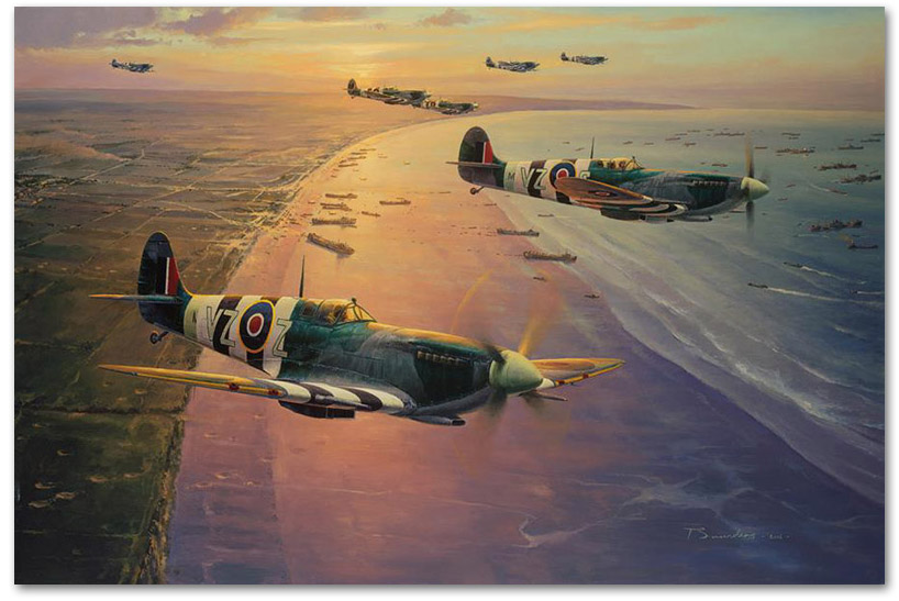 Ace Over Normandy - by Anthony Saunders