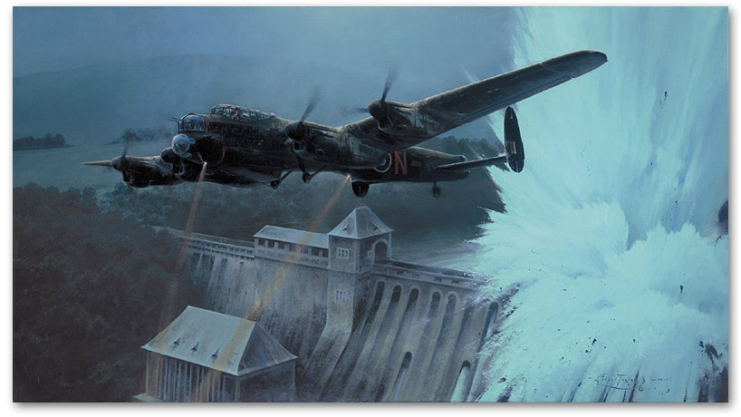 Breaching the Eder Dam - by Robert Taylor