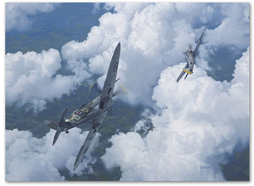 Duel Over Dieppe - by Alex Hamilton