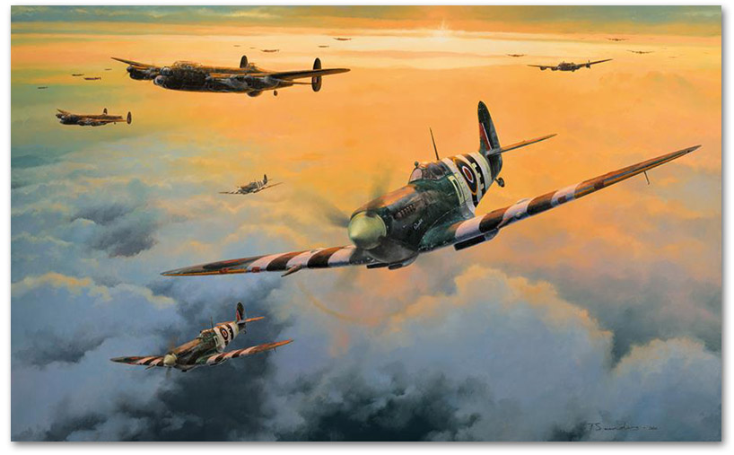 Escort to Normandy - by Anthony Saunders