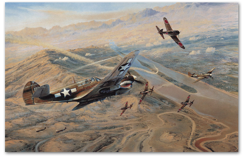 Fighting Tigers - by Robert Taylor
