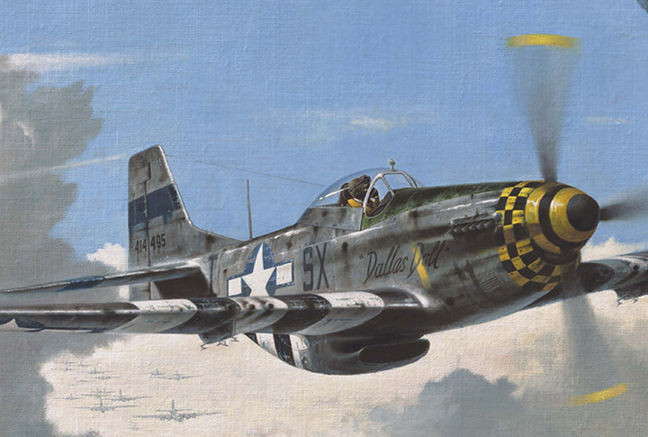 Playing the Last Ace original painting