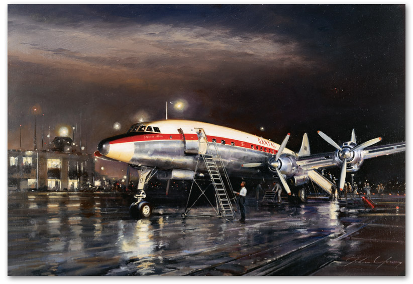 Night Departure - by John Young