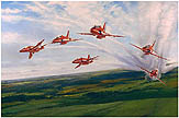 Red Arrows - by Robert Taylor