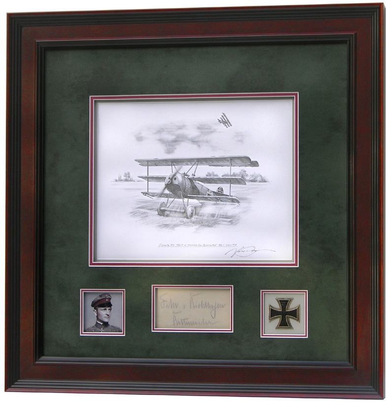 Richthofen Drawing by Nicolas Trudgian
