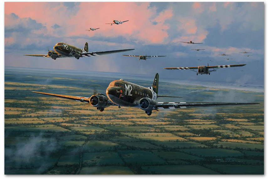 Skytrain to Normandy - by Anthony Saunders