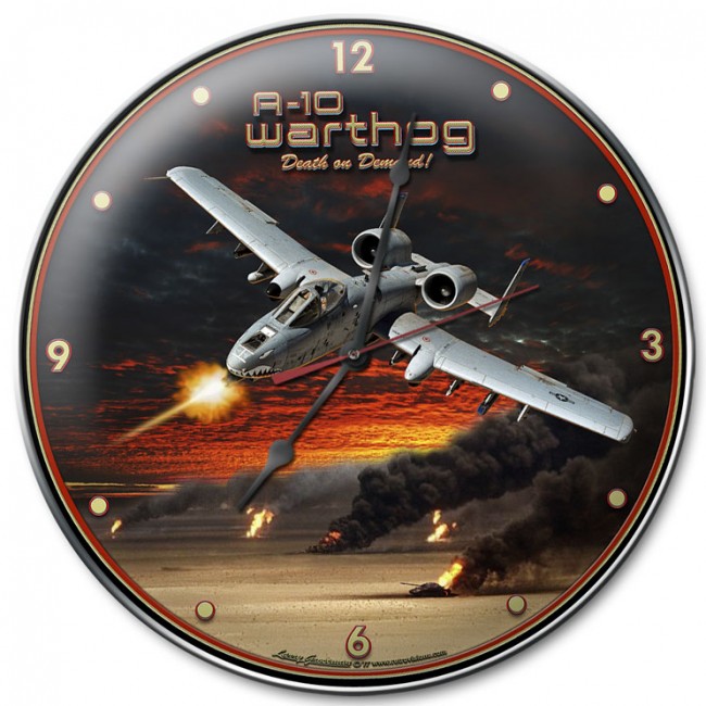 A-10 Warthog Clock