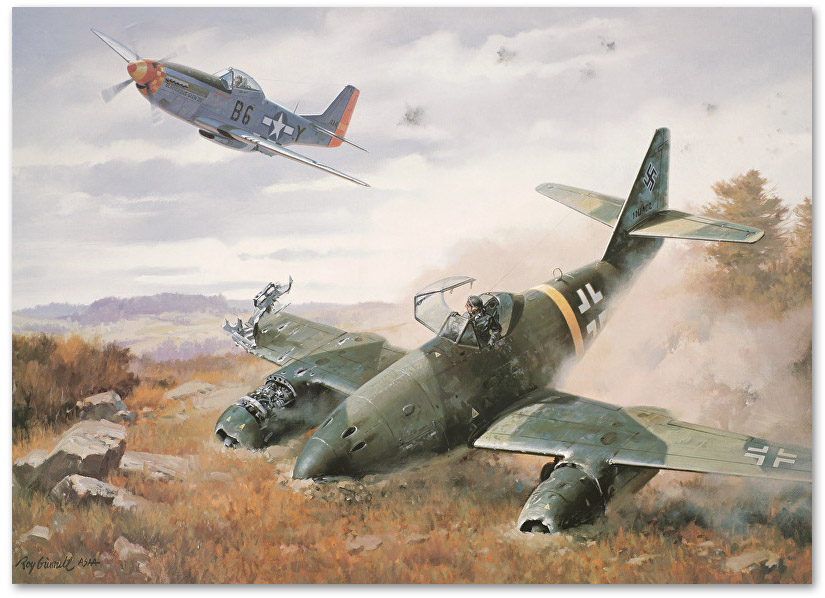 Yeager's First Jet - by Roy Grinnell