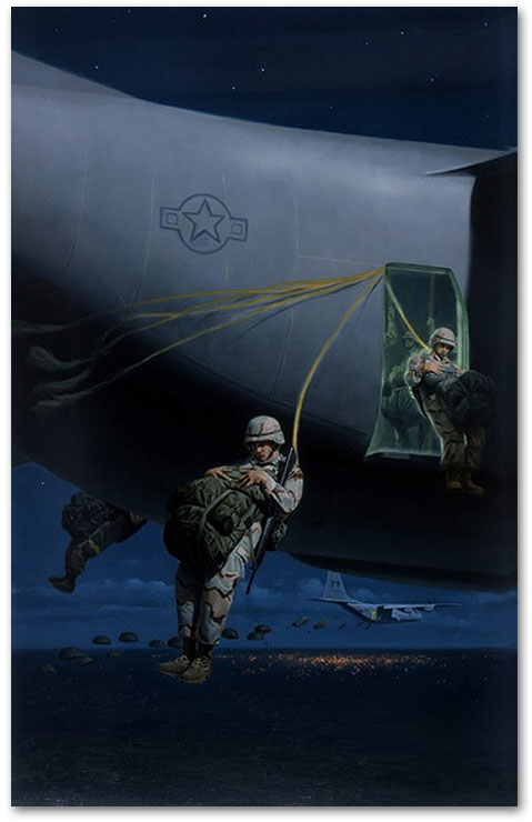 82nd. Airborne Night Drop