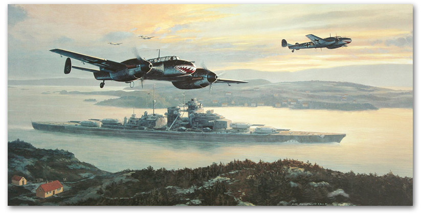 Bismarck Into Battle - by Mark Postlethwaite