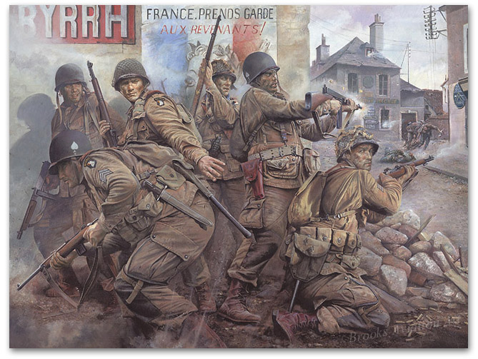 Easy Company - The Taking of Carentan - by Chris Collingwood