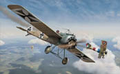 Eindecker Over Verdun - by Jim Laurier