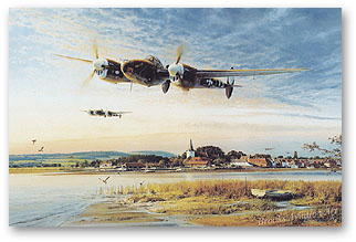 Coming in Over the Estuary