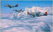 Fighting Red Tails - by Robert Taylor