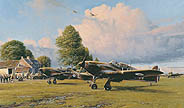 Front Line Hurricanes - by Robert Taylor