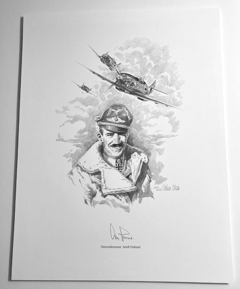 Adolf Galland portrait