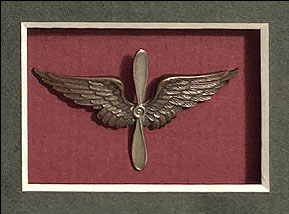 WWI USAAS officer collar pin