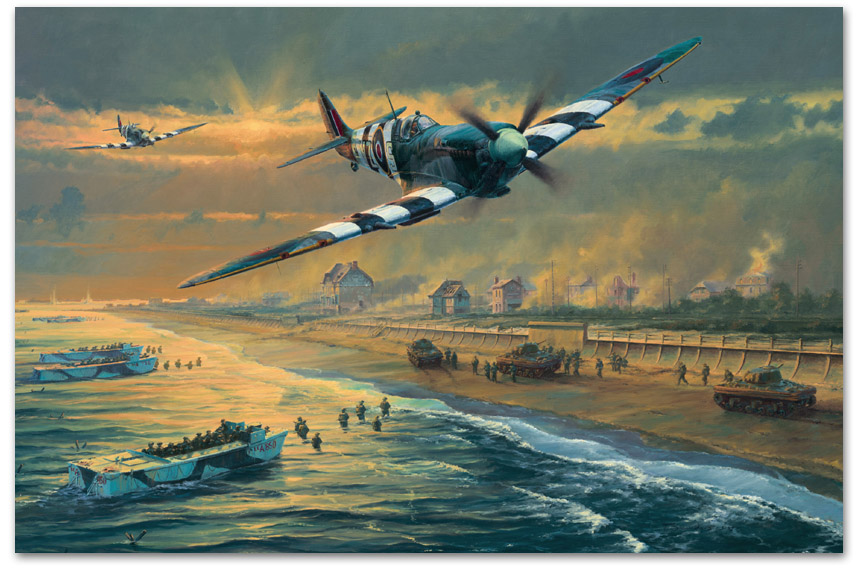 Juno Beach - by Anthony Saunders
