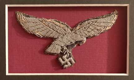 original Luftwaffe officer's breast eagle