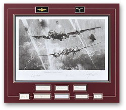 Lancaster Under Attack - Masterwork Drawing