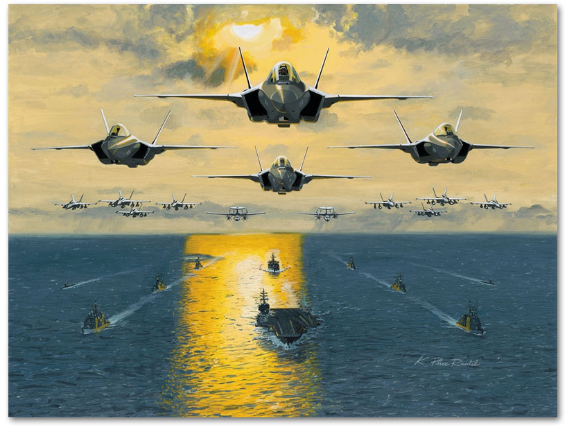 Leading the Fleet - by K Price Randel