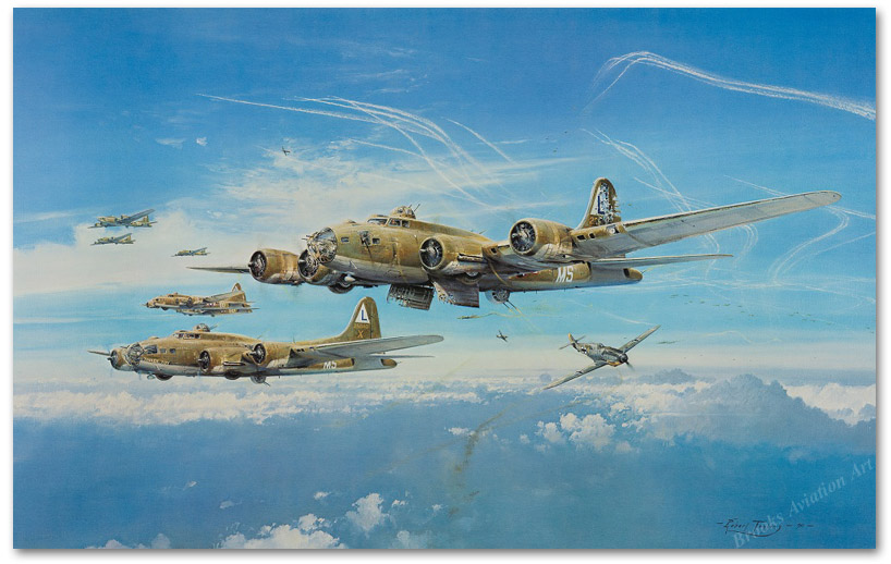 Return from Schweinfurt - by Robert Taylor