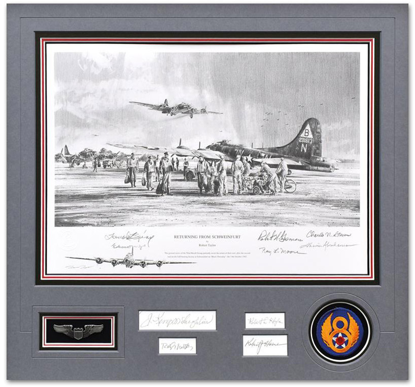 Returning From Schweinfurt - by Robert Taylor