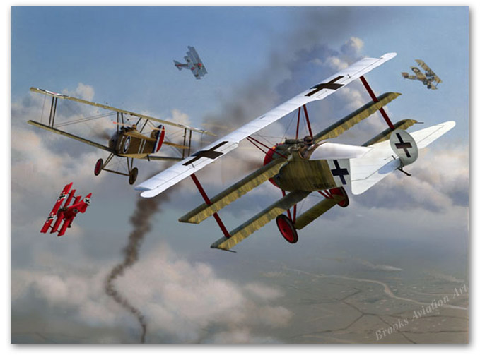 Richthofen's Last Escape - by Jim Laurier