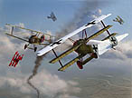 Richthofen's Last Escape - by Jim Laurier