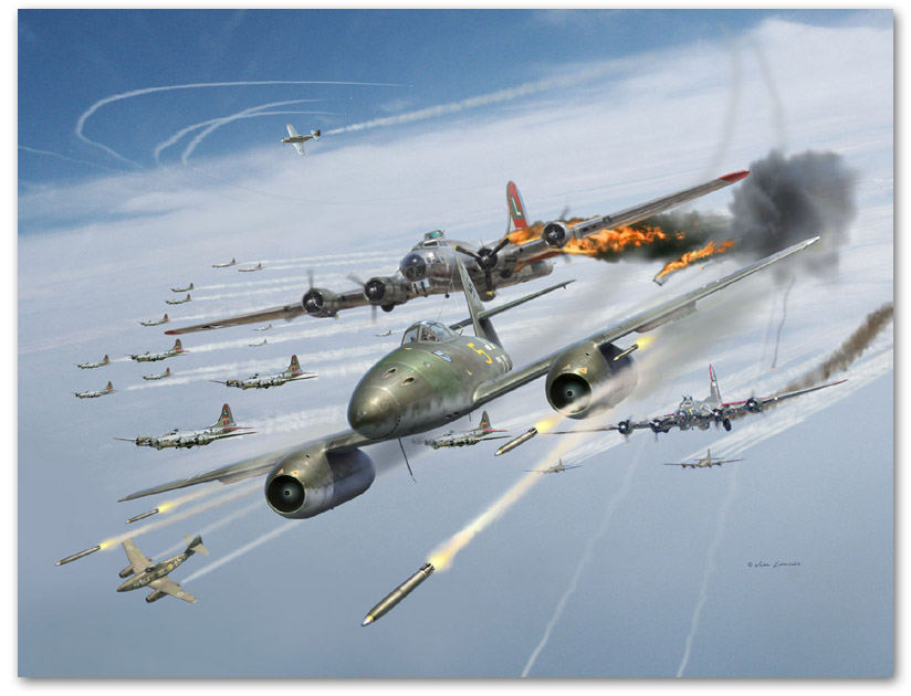 Rocket Attack - by Jim Laurier