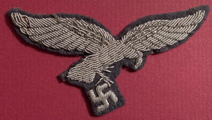 WWII Luftwaffe officers breast eagle