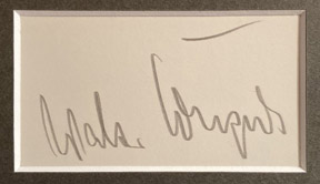 Walter Krupinski signature