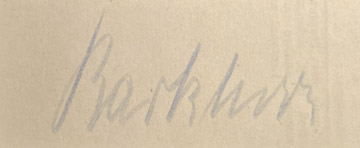 Barkhorn signature