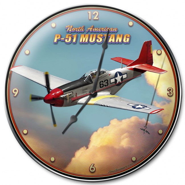 Mustang Clock