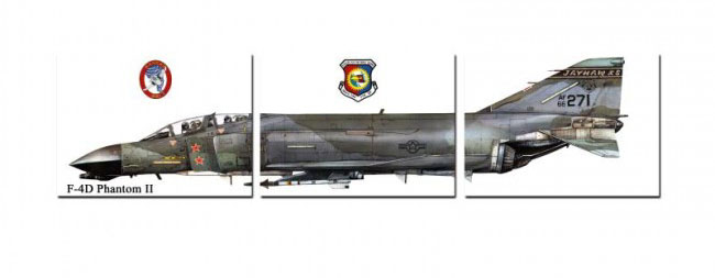 F4D Phantom Triptych