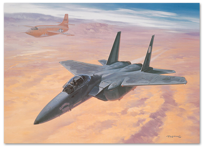 Yeager's Last Military Flight - by Roy Grinnell